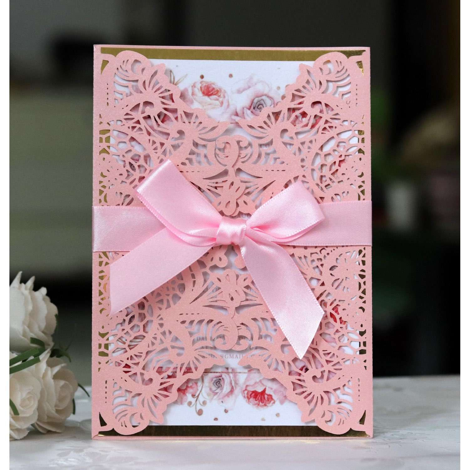 Wedding Invitation Rectangle Celebration Invitation Card Marriage Invitation Wholesale